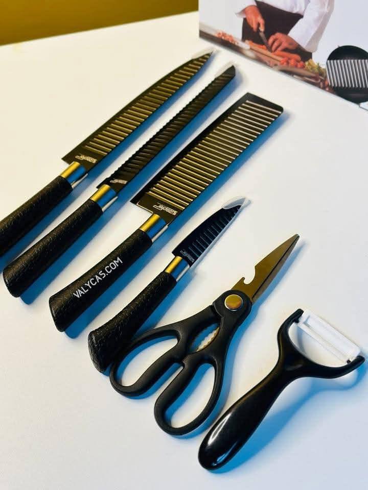 Zepter Kitchen Knife 6 Pcs Set - Image 2
