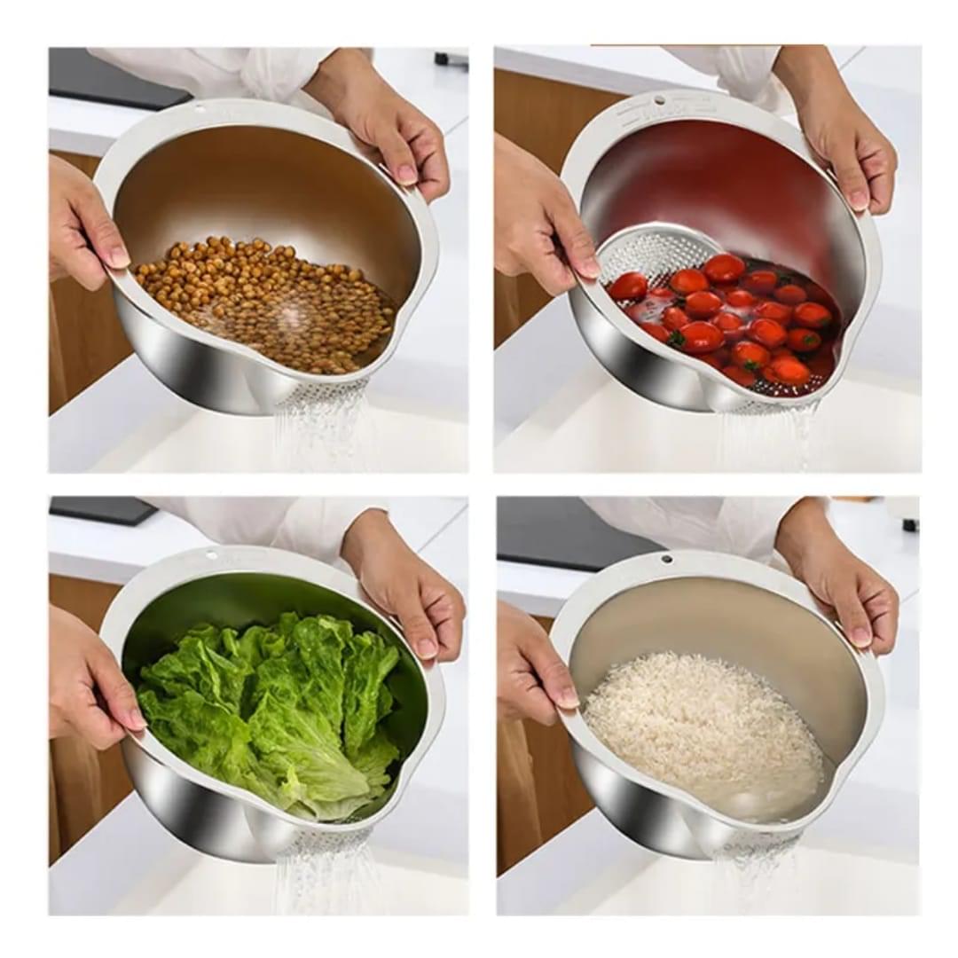 304 Stainless Steel Washing Bowl - Image 2
