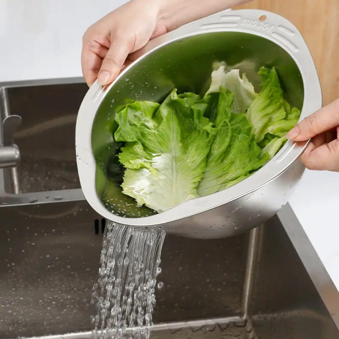 304 Stainless Steel Washing Bowl - Image 5