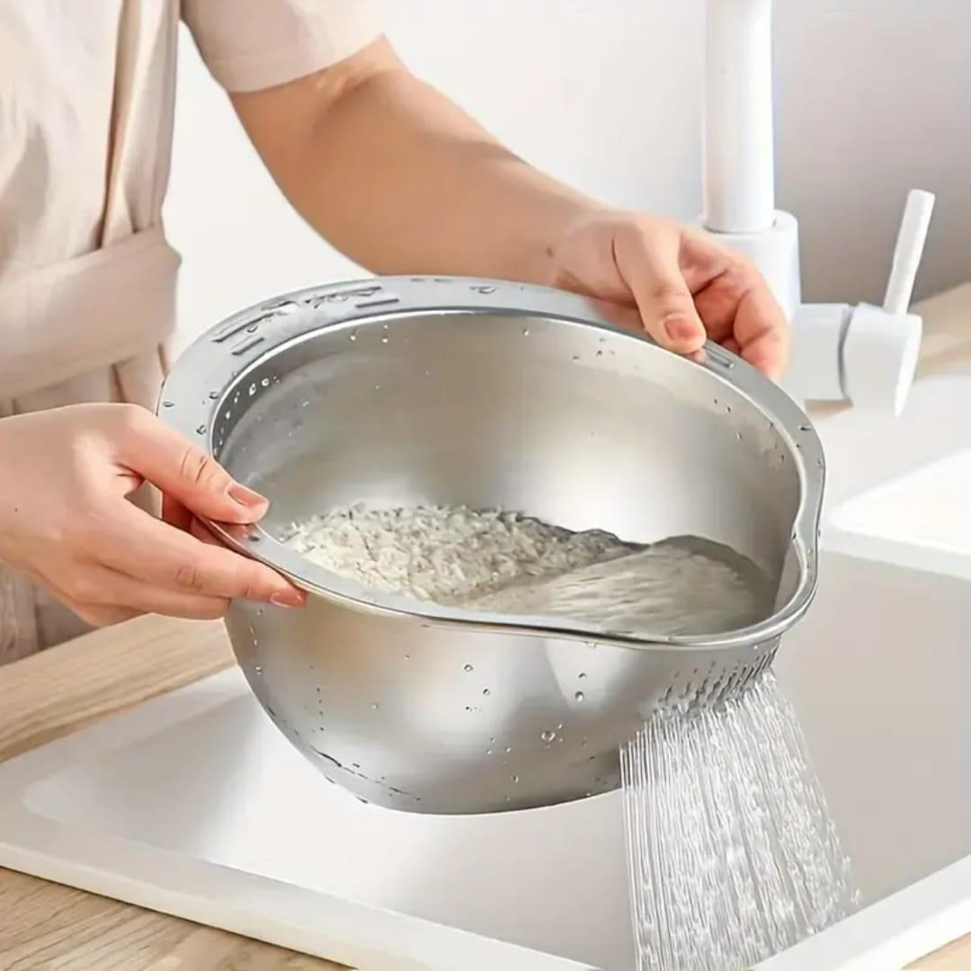 304 Stainless Steel Washing Bowl - Image 4